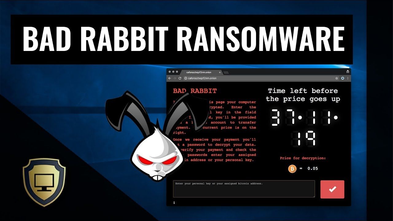 Bad Rabbit zararlı yazılımına bir bakış!!